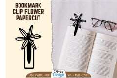 Clip Bookmark Flower SVG Bundle 11 - CraftNest - Digital Crafting and Art