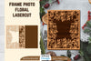 Floral Lasercut Frame Photo SVG Bundle