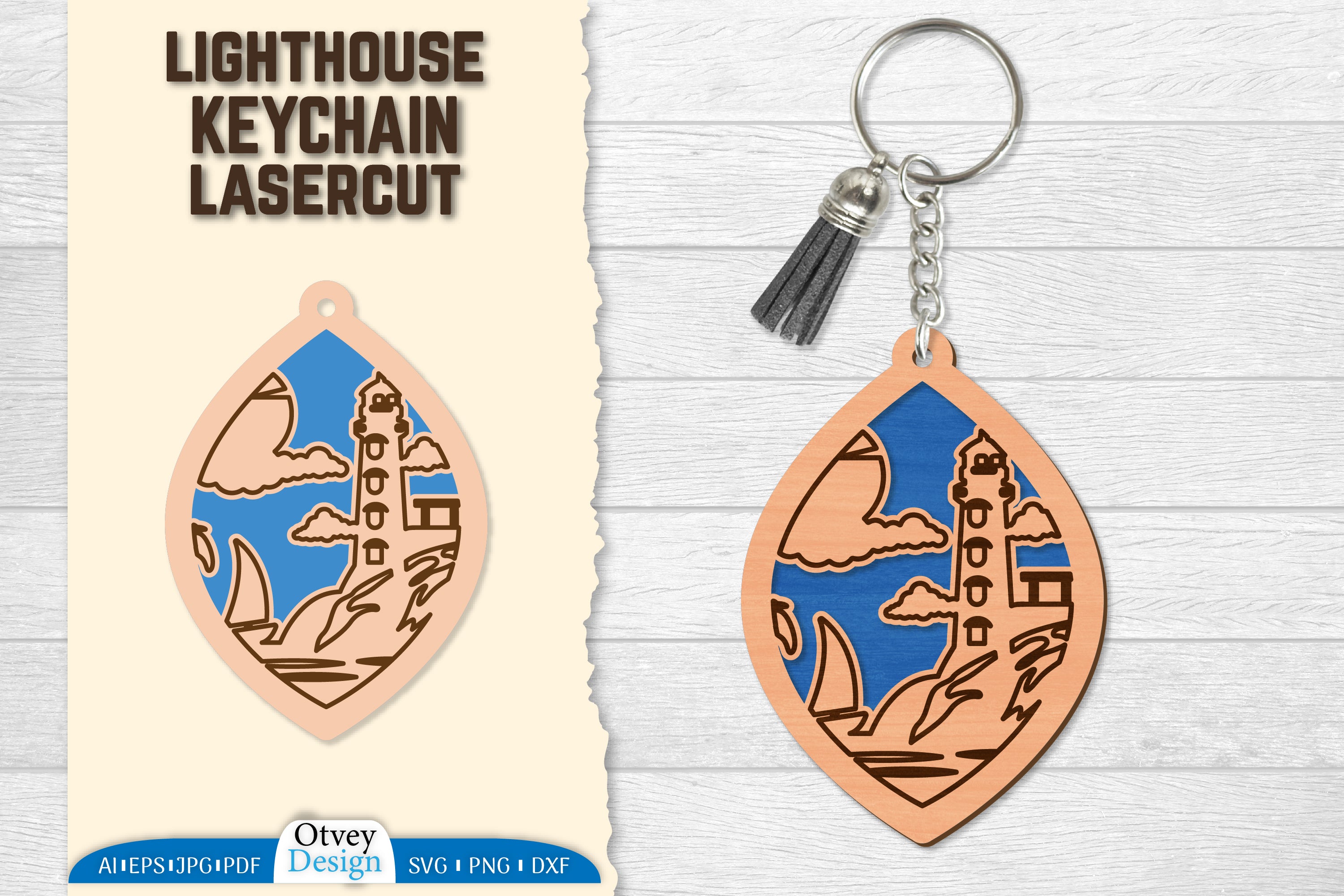 Lighthouse Lasercut Ornament SVG Bundle 18 - CraftNest - Digital Crafting and Art