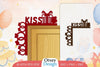 Valentine Door Corner Lasercut SVG Bundle