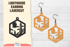 Lighthouse Earring Lasercut SVG Bundle 64 - CraftNest - Digital Crafting and Art