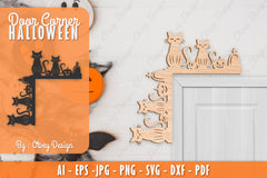 Corner Door Halloween SVG Bundle 4 - CraftNest - Digital Crafting and Art