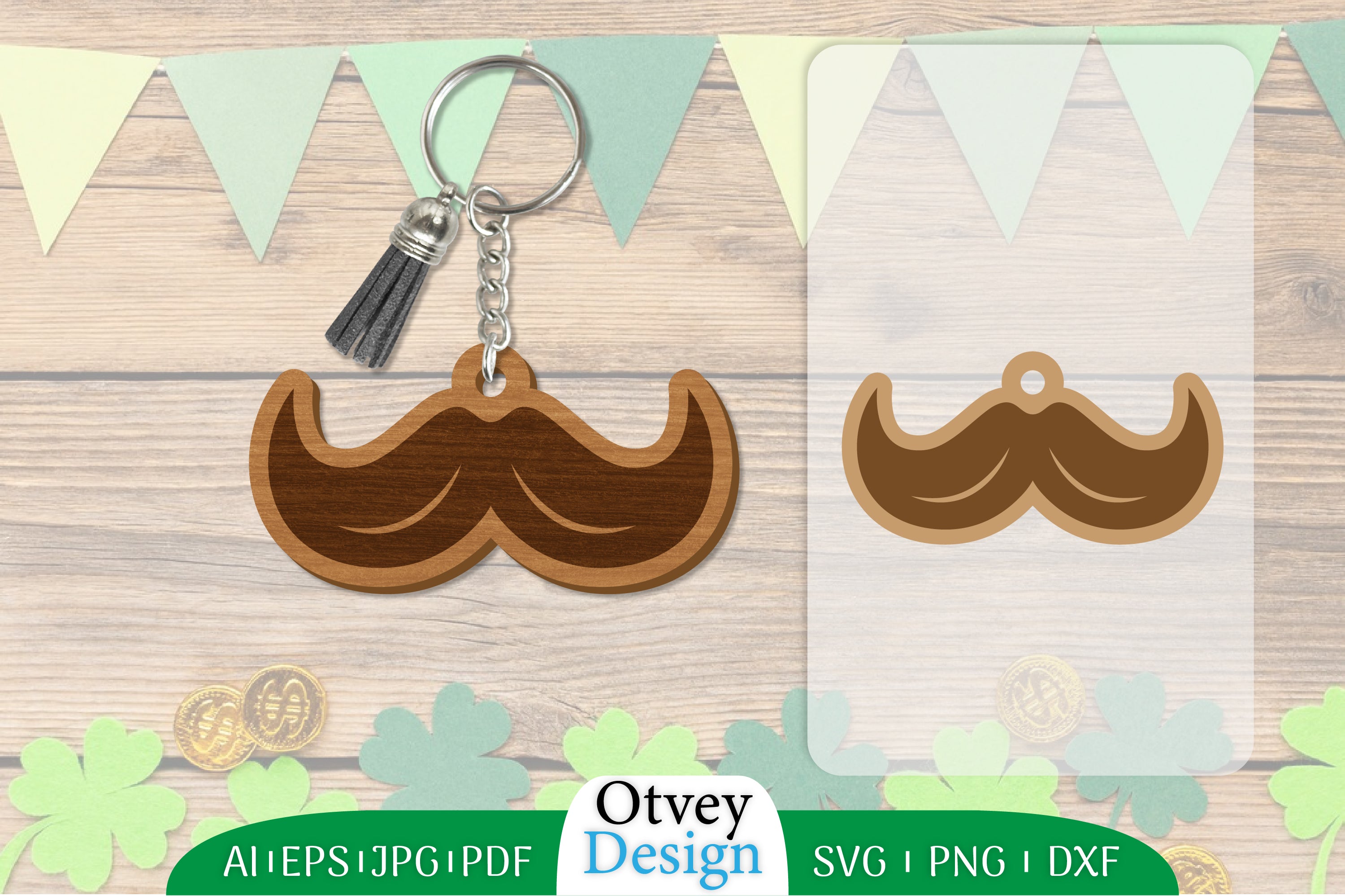 St. Patrick's Day Keychain SVG Bundle 103 - CraftNest - Digital Crafting and Art