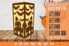 Halloween Lamp Lasercut SVG Bundle