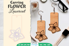 Earring Flower Lasercut SVG Bundle 87 - CraftNest - Digital Crafting and Art