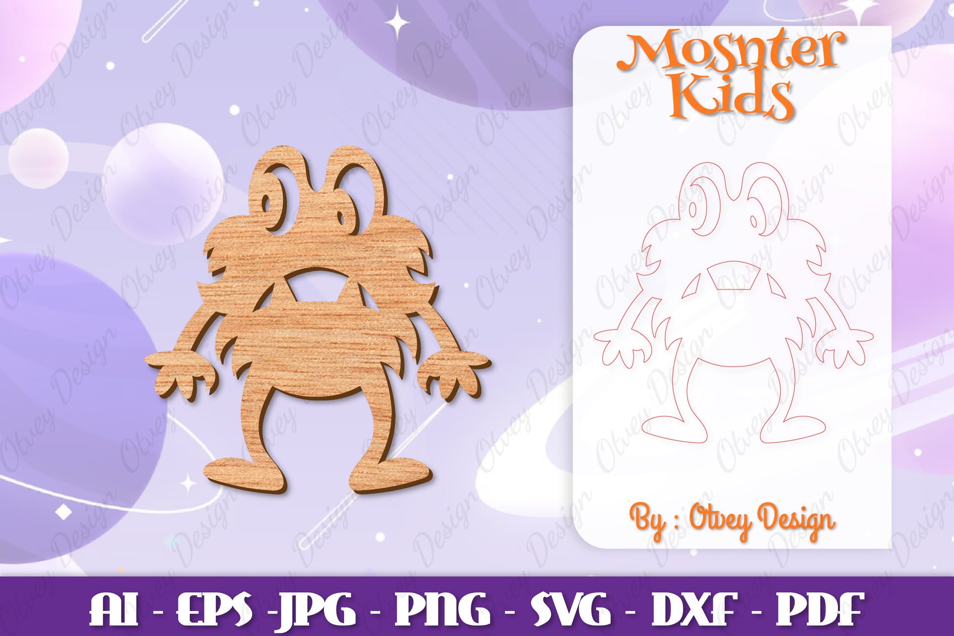 Cute Monster Designs SVG Bundle 11 - CraftNest - Digital Crafting and Art