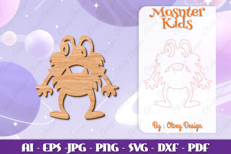 Cute Monster Designs SVG Bundle 11 - CraftNest - Digital Crafting and Art