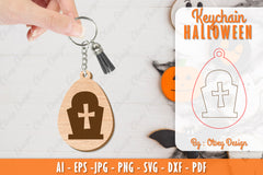 Keychain Halloween Lasercut SVG Bundle 59 - CraftNest - Digital Crafting and Art