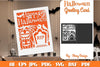 Halloween Scene Greeting Card SVG Bundle