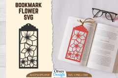 Bookmark Flower SVG Bundle 101 - CraftNest - Digital Crafting and Art