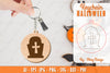 Keychain Halloween Lasercut SVG Bundle