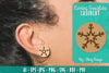 Snowflake Earring Lasercut SVG Bundle