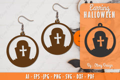 Earring Halloween Lasercut SVG Bundle 179 - CraftNest - Digital Crafting and Art
