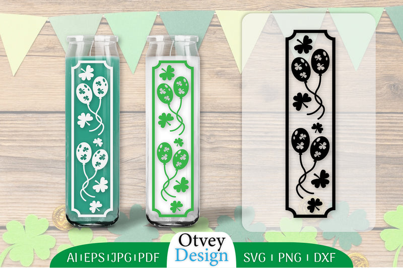 Dollar Tree Candle Wrap SVG Bundle 5 - CraftNest - Digital Crafting and Art
