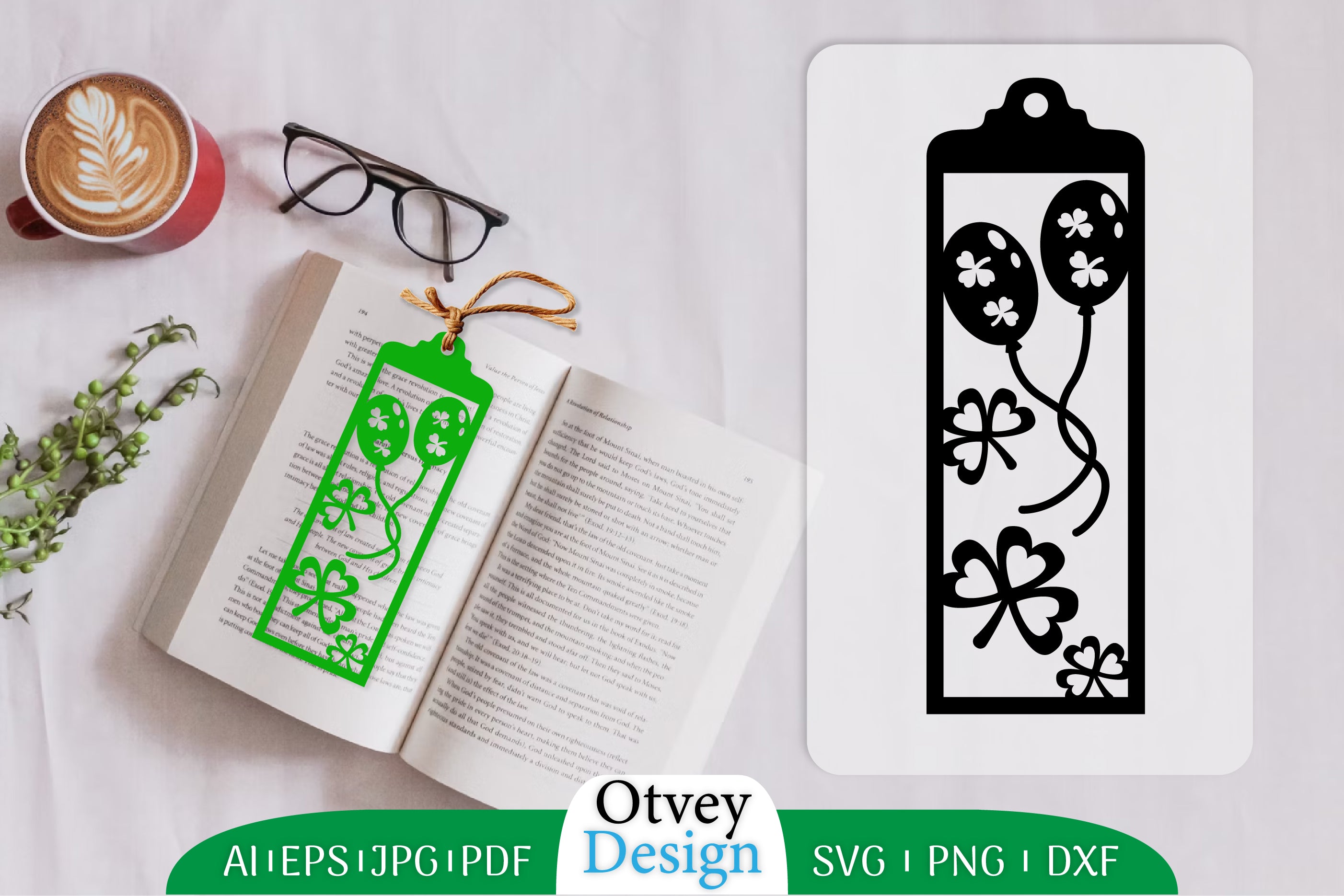 St. Patrick's Day Bookmark SVG Bundle 5 - CraftNest - Digital Crafting and Art