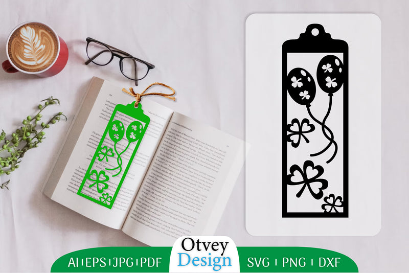 St. Patrick's Day Bookmark SVG Bundle 5 - CraftNest - Digital Crafting and Art