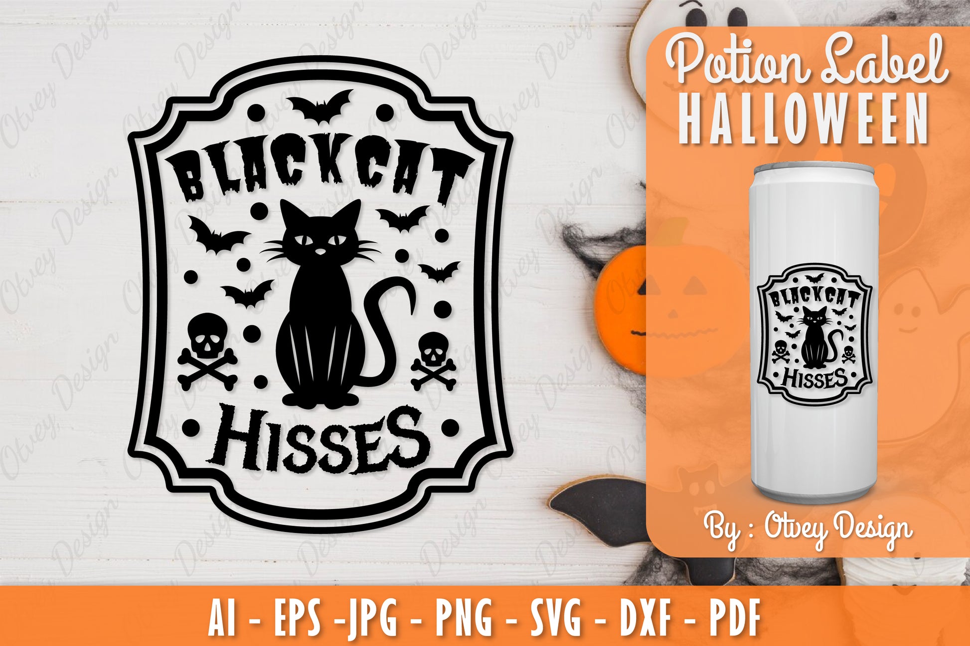 Halloween Potion Label SVG Bundle 5 - CraftNest - Digital Crafting and Art