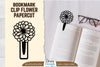 Clip Bookmark Flower SVG Bundle