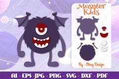 Monster Kids SVG Bundle 14 - CraftNest - Digital Crafting and Art