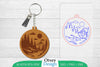 Sunset Mountain Keychain Lasercut SVG Bundle
