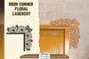 Door Corner Floral Lasercut SVG Bundle