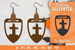 Earring Halloween Lasercut SVG Bundle 238 - CraftNest - Digital Crafting and Art