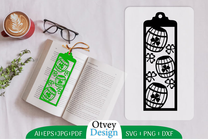 St. Patrick's Day Bookmark SVG Bundle 6 - CraftNest - Digital Crafting and Art