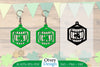 St Patrick's Day Earring Lasercut SVG Bundle
