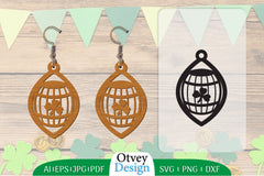 St Patrick's Day Earring Lasercut SVG Bundle 48 - CraftNest - Digital Crafting and Art