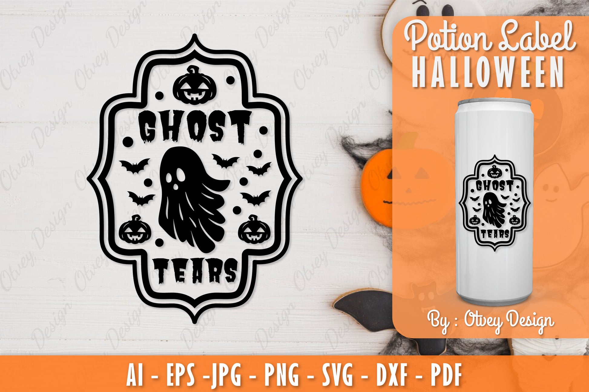 Halloween Potion Label SVG Bundle 6 - CraftNest - Digital Crafting and Art