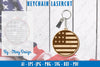 Patriotic Keychain SVG Bundle