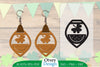 St Patrick's Day Earring Lasercut SVG Bundle