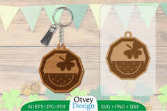 St Patrick's Day Keychain SVG Bundle 95 - CraftNest - Digital Crafting and Art