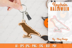 Keychain Halloween Lasercut SVG Bundle 7 - CraftNest - Digital Crafting and Art