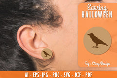 Earring Halloween Lasercut SVG Bundle 67 - CraftNest - Digital Crafting and Art