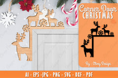 Christmas Corner Door SVG Bundle 7 - CraftNest - Digital Crafting and Art