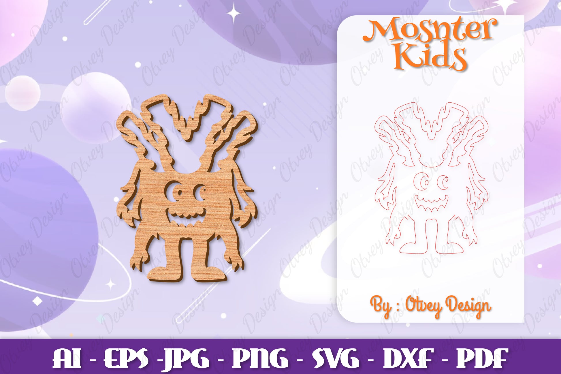 Cute Monster Designs SVG Bundle 14 - CraftNest - Digital Crafting and Art