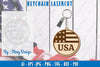 Patriotic Keychain SVG Bundle