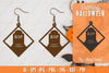 Halloween Earring Lasercut SVG Bundle