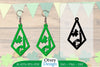 St Patrick's Day Earring SVG Bundle Lasercut