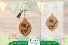 St Patrick's Day Keychain SVG Bundle 53 - CraftNest - Digital Crafting and Art