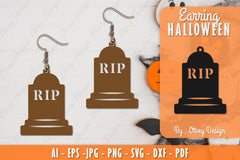 Earring Halloween Lasercut SVG Bundle 8 - CraftNest - Digital Crafting and Art