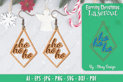 Christmas Earrings SVG Bundle 26 - CraftNest - Digital Crafting and Art