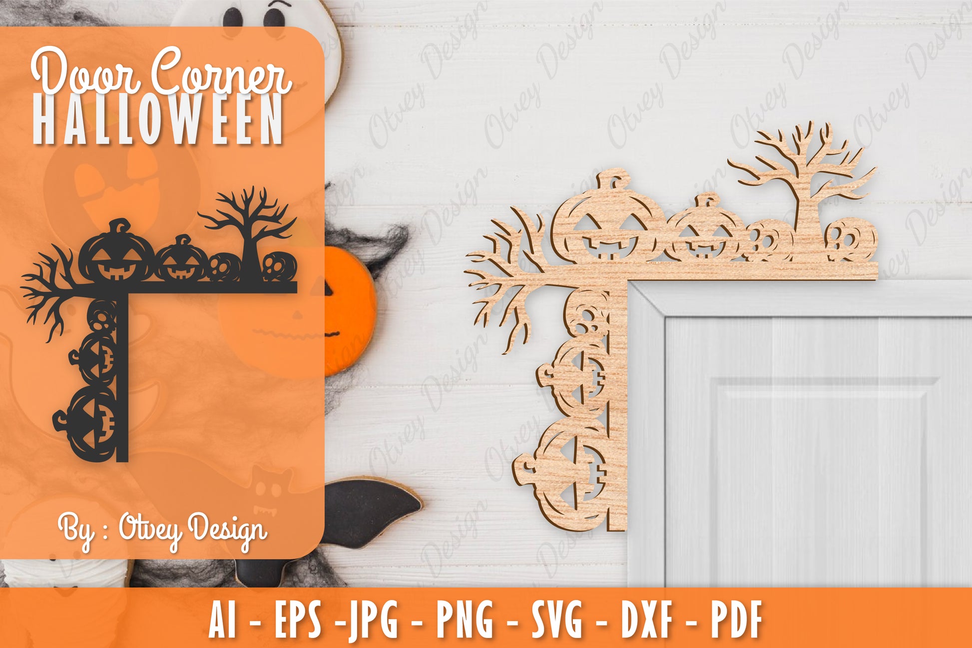 Corner Door Halloween SVG Bundle 9 - CraftNest - Digital Crafting and Art