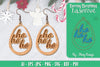 Christmas Earrings SVG Bundle