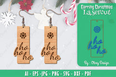 Christmas Earrings SVG Bundle 116 - CraftNest - Digital Crafting and Art