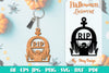Keychain Halloween Lasercut SVG Bundle