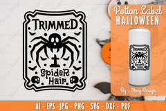 Halloween Potion Label SVG Bundle 10 - CraftNest - Digital Crafting and Art