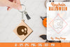 Keychain Halloween Lasercut SVG Bundle