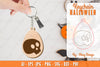 Keychain Halloween Lasercut SVG Bundle
